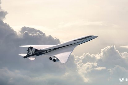 Overture, el avión comercial más rápido del mundo, optimizado para velocidad, seguridad y sostenibilidad.