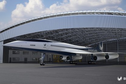 Overture, el avión comercial más rápido del mundo, optimizado para velocidad, seguridad y sostenibilidad.