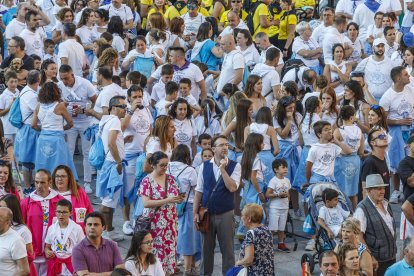 Pregón de las fiestas, Himno a Burgos, accidentado chupinazo y lanzamiento de la bota, Burgos está en fiestas.