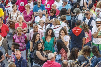 Pregón de las fiestas, Himno a Burgos, accidentado chupinazo y lanzamiento de la bota, Burgos está en fiestas.