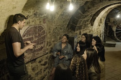 Imagen de una visita a Tierra Aranda en Aranda de Duero (Burgos).