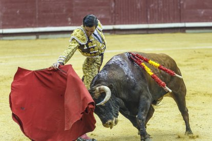 Ortega que sacó a escena su repertorio de naturalidad y torería.