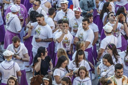 Asistentes al pregón de las fiestas.