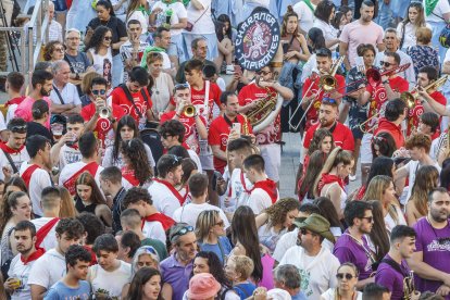 Asistentes al pregón de las fiestas.