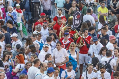 Asistentes al pregón de las fiestas.