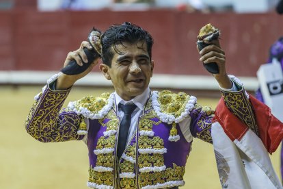 Las cuatro veces que Adame ha hecho el paseíllo en Burgos salió a hombros.