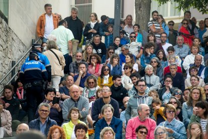 Asistentes a uno de los conciertos