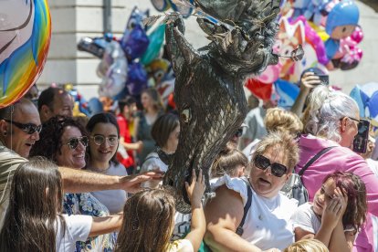 No faltan en las fiestas los dichosos globitos.