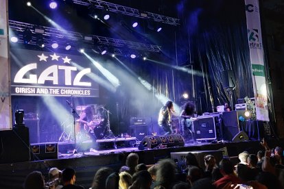 Girish and the Chronicles en el Zurbarán Rock 2023.