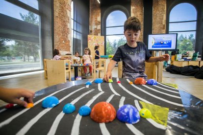 Taller para los niños de 2 a 3 de Infantil.