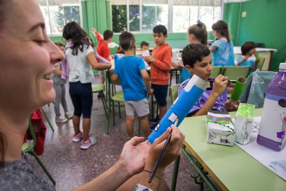 Así se celebra el Conciliamos verano en el colegio Fernando de Rojas.