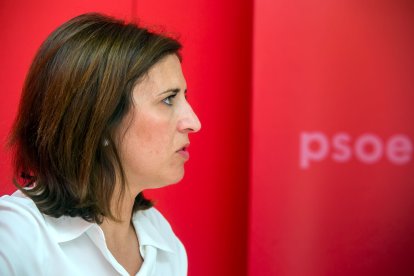 Esther Peña, candidata número 1 al Congreso por el PSOE de Burgos.