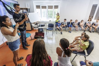 Rodrigo Jiménez, director del Babieca Folk, en la sede de Aransbur.