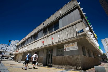 Sede de Protección Civil en la calle Juan Bravo de la capital burgalesa.