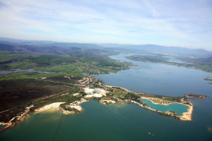 Imagen área de Arija