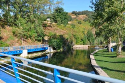 Presa de Espinosa de los Monteros.