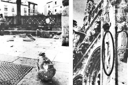 Estas fotos fueron portada en Diario 16 Burgos.