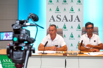 Donaciano Dujo y Esteban Martínez, de Asaja, valoran la campaña del cereal y comentan las perspectivas de los próximos meses.