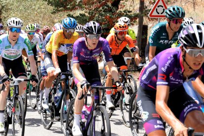Sinuhé Fernández demostró un buen nivel en la Volta a Portugal.