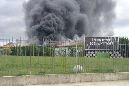 Incendio de la quesería de Páramo de Guzmán