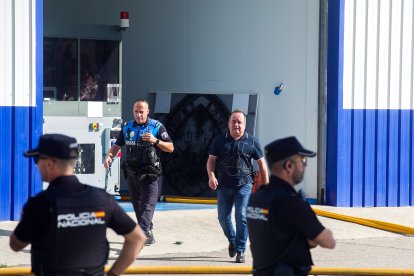 Incendio en Torreplas, polígono de Gamonal.