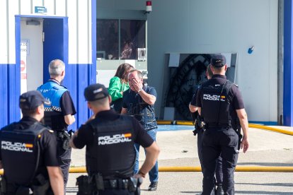 Incendio en Torreplas, polígono de Gamonal.