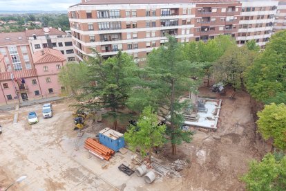 Obra de los Jardines de Don Diego