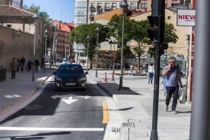Los trabajos en las calles Progreso y Santa Clara están casi culminados, a falta de remates en el mobiliario urbano.