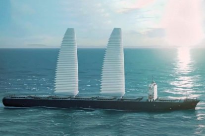 Michelin apuesta por Wisamo, velas hinchables para grandes buques