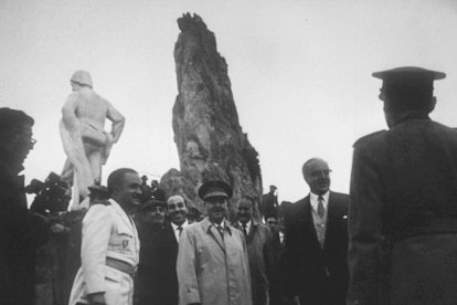 Franco llegó al paraje de La Picota a las 5 de la tarde.