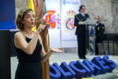 Festividad de los Santos Ángeles Custodios de la Policía Nacional en 2023.