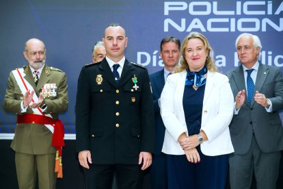 Festividad de los Santos Ángeles Custodios de la Policía Nacional en 2023.