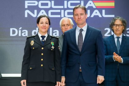 Festividad de los Santos Ángeles Custodios de la Policía Nacional en 2023.