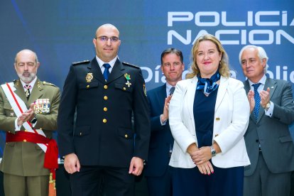 Festividad de los Santos Ángeles Custodios de la Policía Nacional en 2023.