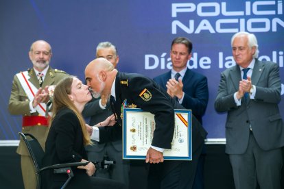 Festividad de los Santos Ángeles Custodios de la Policía Nacional en 2023.