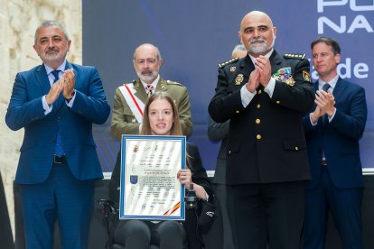 Festividad de los Santos Ángeles Custodios de la Policía Nacional en 2023.