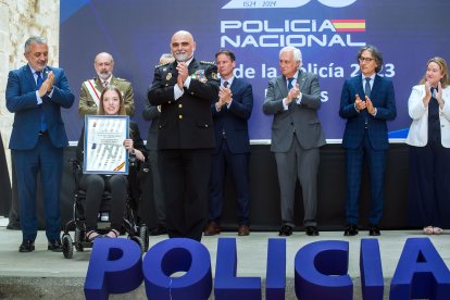 Festividad de los Santos Ángeles Custodios de la Policía Nacional en 2023.