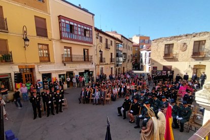 La Policía Nacional de Aranda ha celebrado hoy la festividad de sus patronos, Los Ángeles Custodios