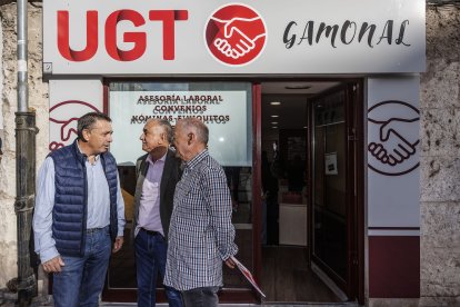 Inauguración de la nueva sede de UGT en Burgos.