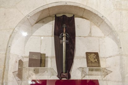 Réplica de Tizona, la que se cree verdadera está en el Museo de Burgos. 