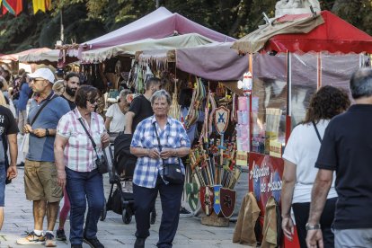 Apertura del mercado medieval de Burgos Cidiano 2023.