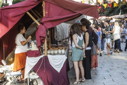 Apertura del mercado medieval de Burgos Cidiano 2023.
