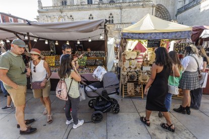Apertura del mercado medieval de Burgos Cidiano 2023.