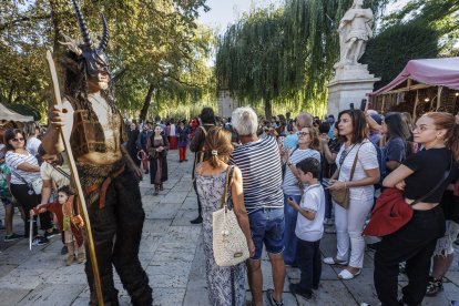 Apertura del mercado medieval de Burgos Cidiano 2023.