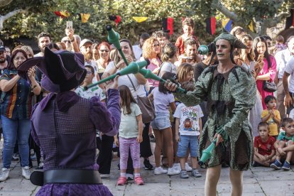 Apertura del mercado medieval de Burgos Cidiano 2023.