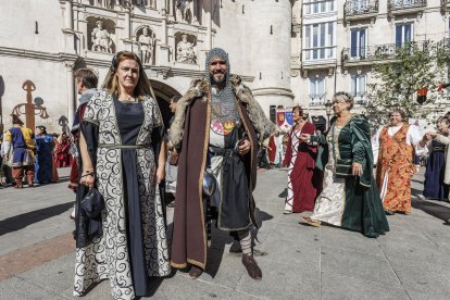 Instante del desfile cidiano.