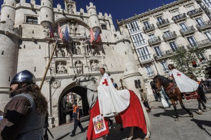 Instante del desfile cidiano.