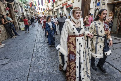 Instante del desfile cidiano.