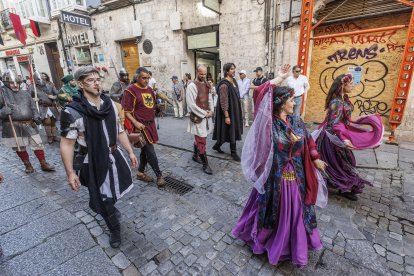 Instante del desfile cidiano.