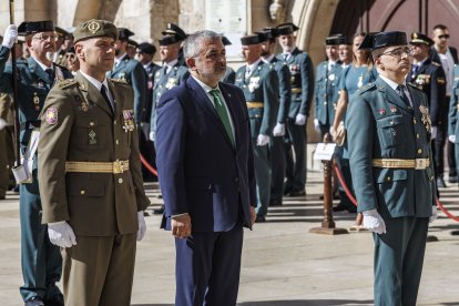 La Guardia Civil celebra de la festividad de la Virgen del Pilar en Burgos.